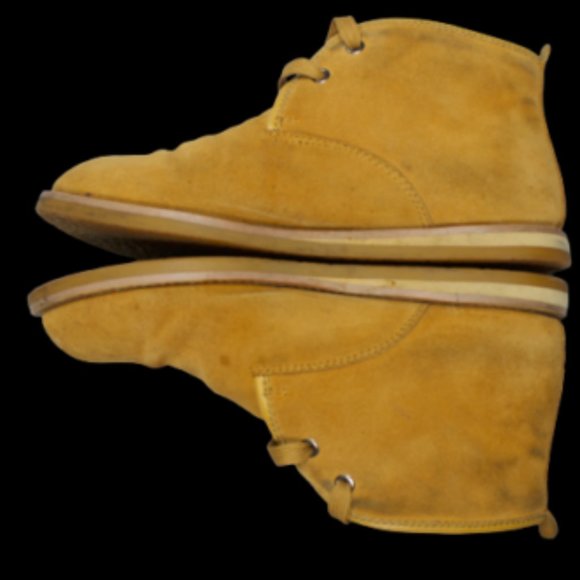 Louis Vuitton Womens Shoes Chukka Desert Boots 36 6 Tan Suede - Picture 2 of 13